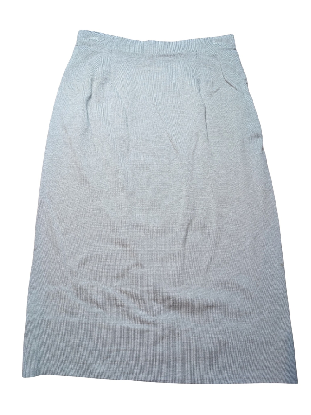 VTG 50's Chic Light Gray Pencil Skirt